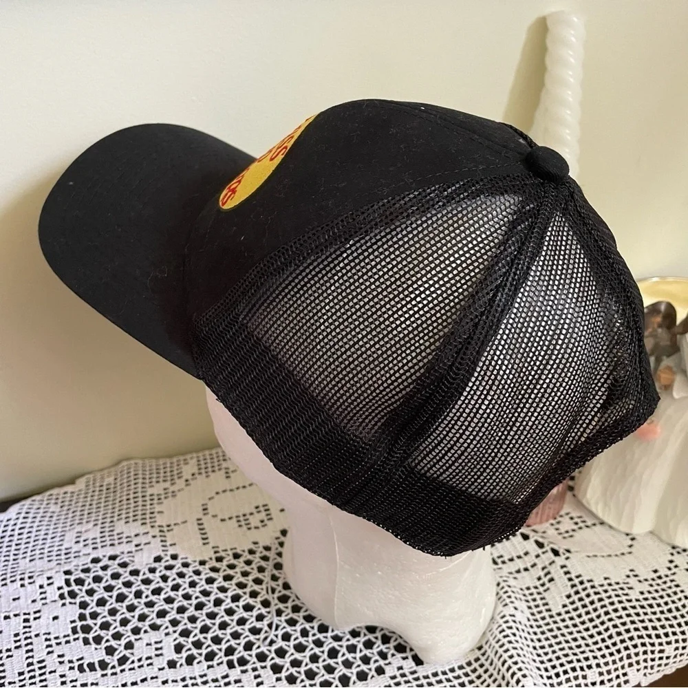Bass Pro Shop Black Trucker baseball Hat